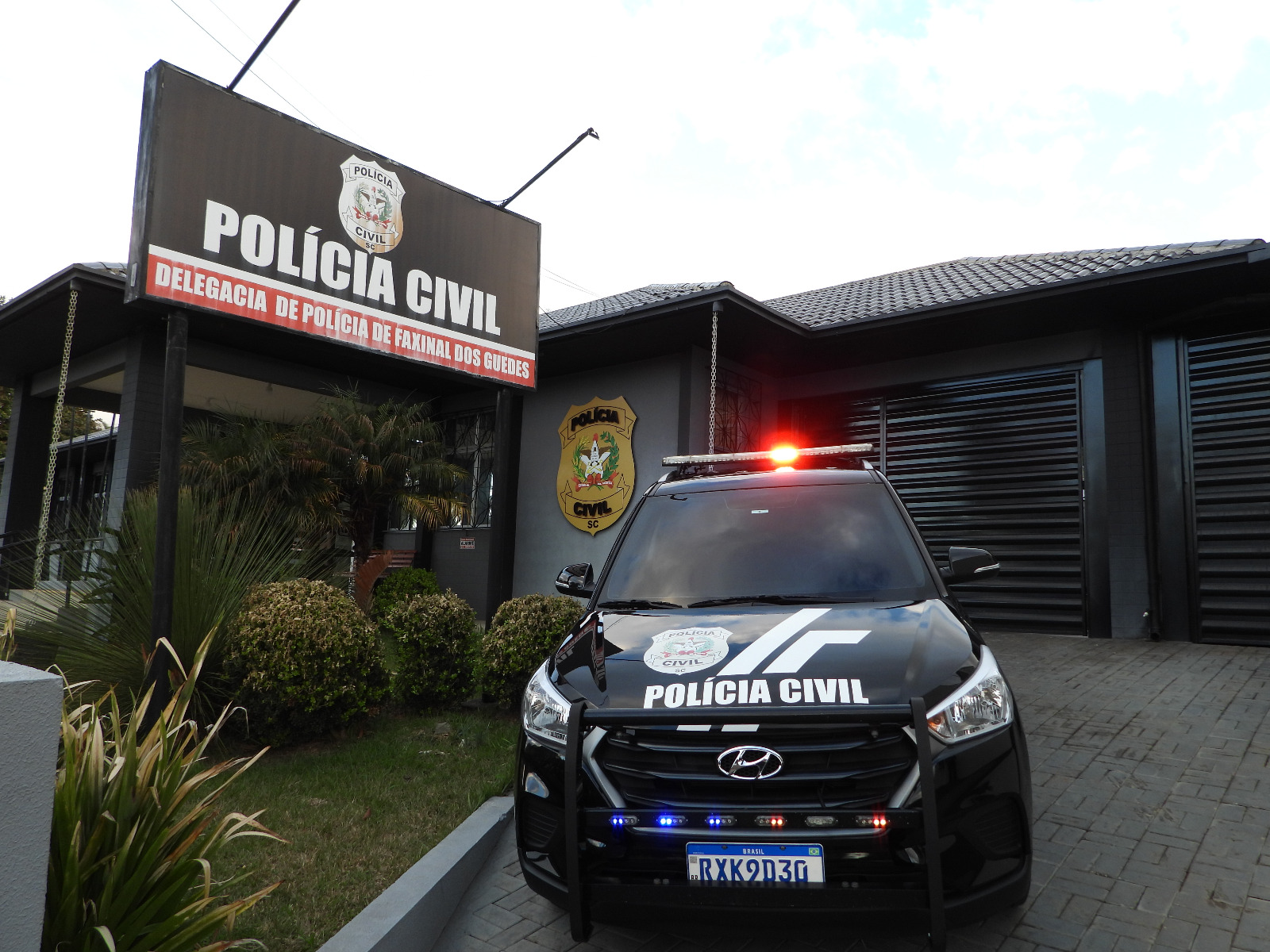 Polícia Civil cumpre mandado de prisão preventiva em Faxinal dos Guedes