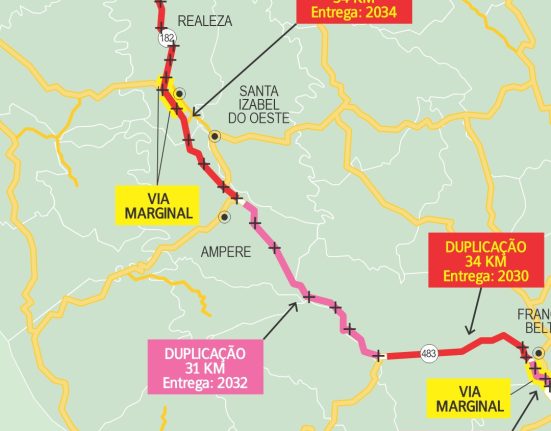 Os 140 Km de melhorias devem ficar prontos em oito anos - Foto Jornal de Beltrão