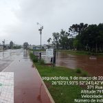 Chuva intensa provoca pontos de alagamento em Xanxerê