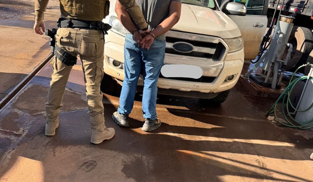 Caminhonete furtada em Xanxerê é recuperada pela Polícia Militar em São Domingos