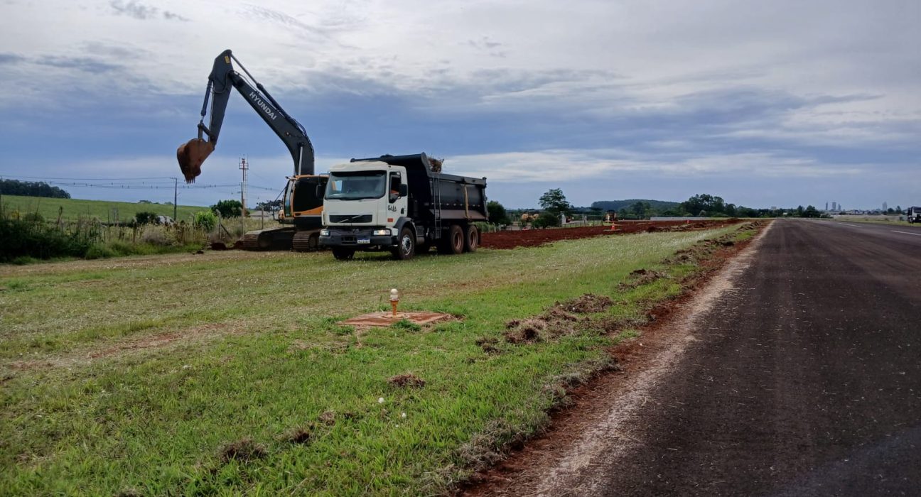 Aeroporto tem pista de 1.260 metros - Foto Divulgação Oeste Mais
