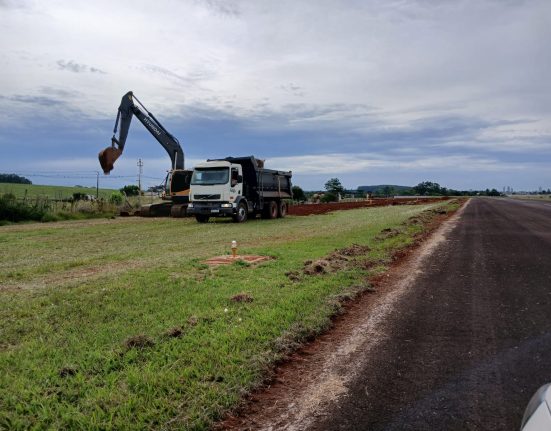 Aeroporto tem pista de 1.260 metros - Foto Divulgação Oeste Mais