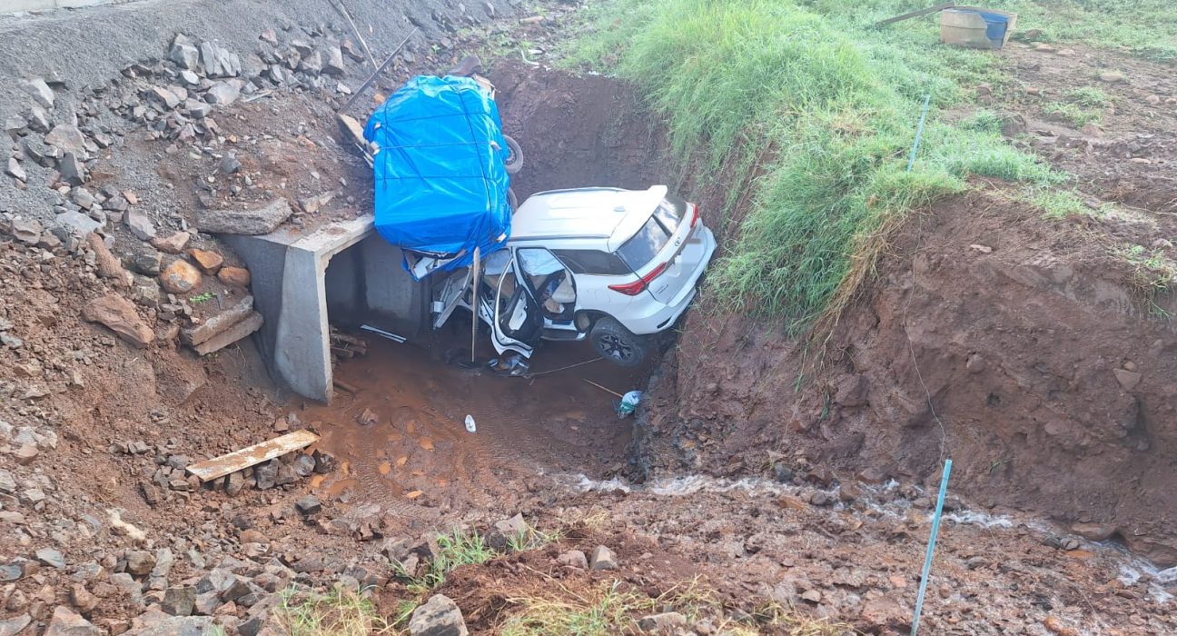 Saída de pista deixa vítima fatal em São Lourenço do Oeste