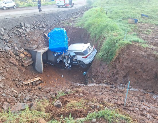 Saída de pista deixa vítima fatal em São Lourenço do Oeste