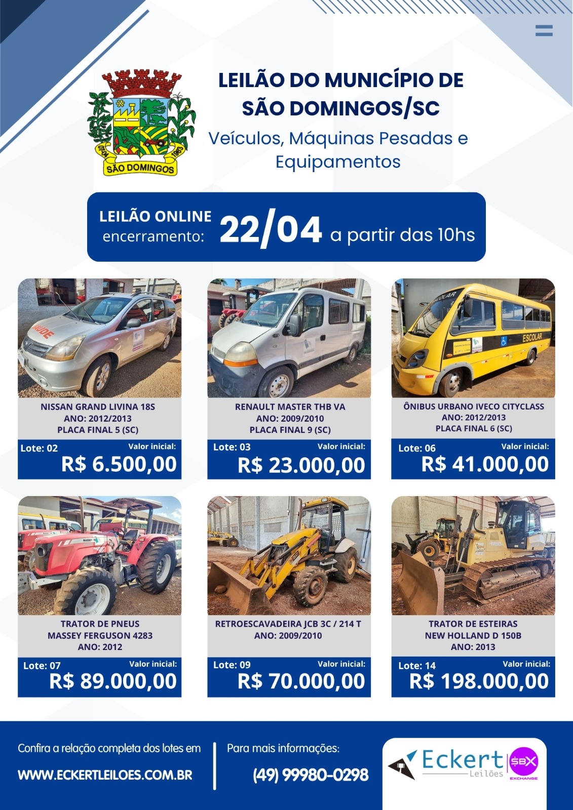 Fotos e Vídeo Prefeitura de São Domingos