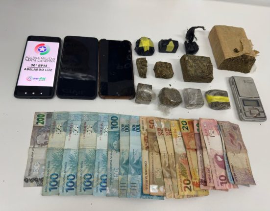 Polícia Militar desarticula esquema de tráfico por tele-entrega em Abelardo Luz