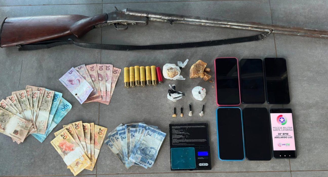 Ação policial resulta em prisões por tráfico de drogas em Abelardo Luz