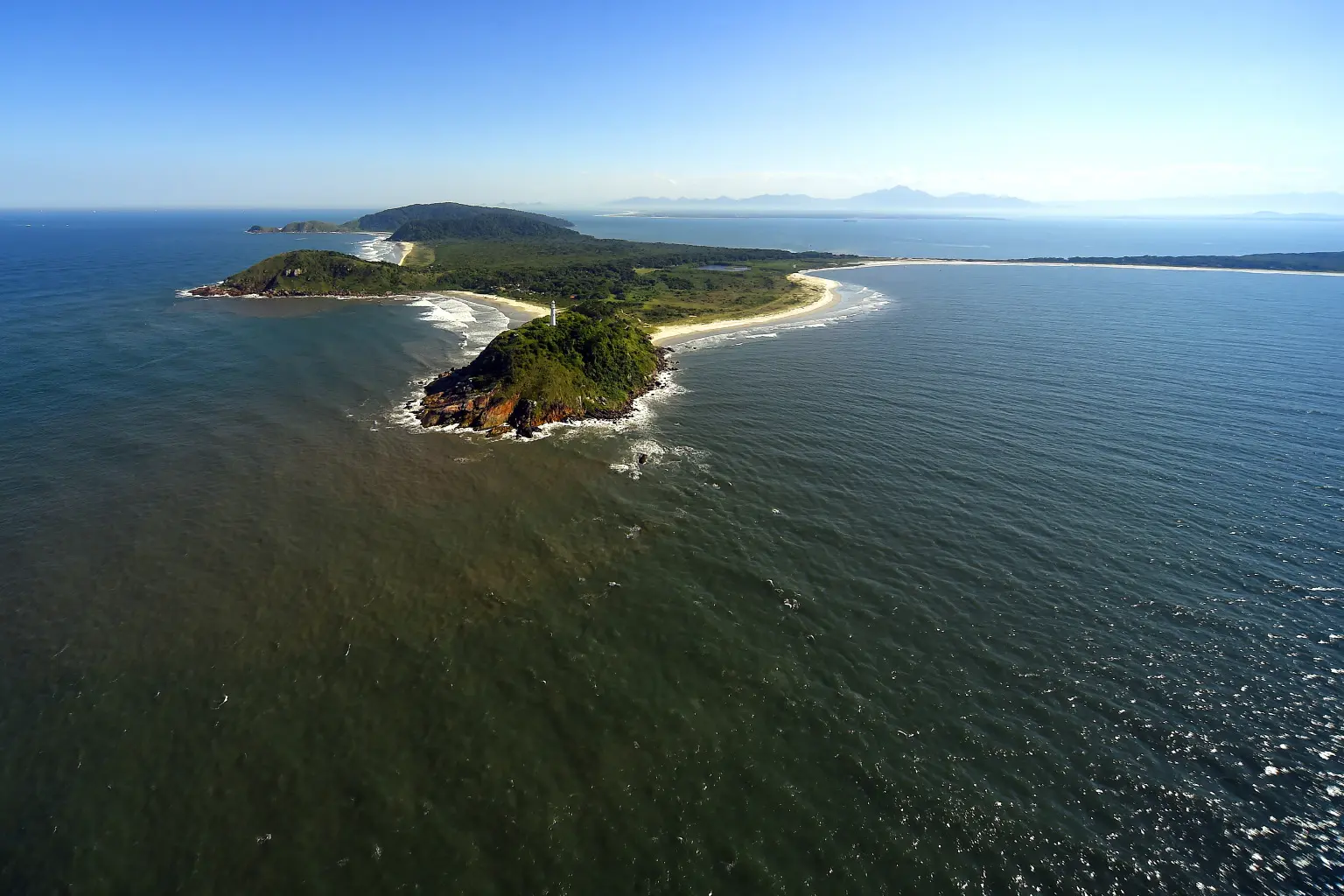 Tremor de magnitude 2,4 atinge a Baía de Paranaguá e marca primeiro registro sísmico na região do litoral do Paraná - Foto Denis Ferreira Netto AEN-PR