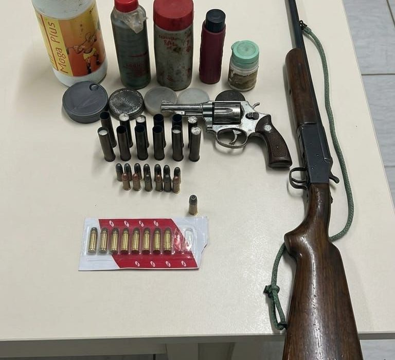 Polícia Civil apreende armas e prende idoso investigado por violência doméstica em São Lourenço do Oeste