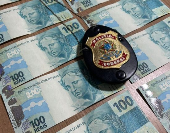R$ 5 mil em notas falsas foram apreendidos - Foto Polícia Federal