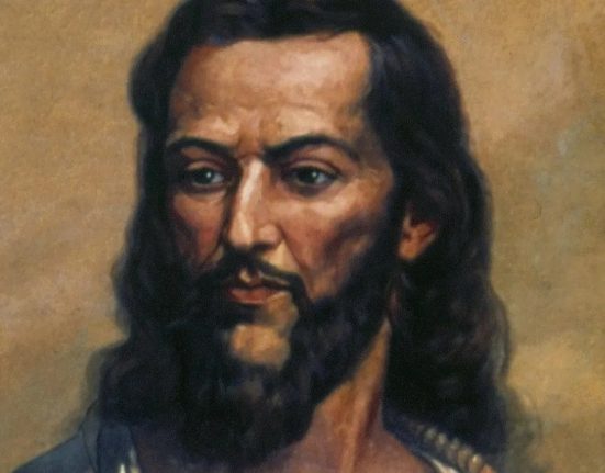 Pintura de Tiradentes feita por Oscar Pereira da Silva - Foto Museu Paulista USP
