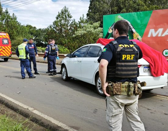 Jovem de 22 anos morreu no local - Foto PRF