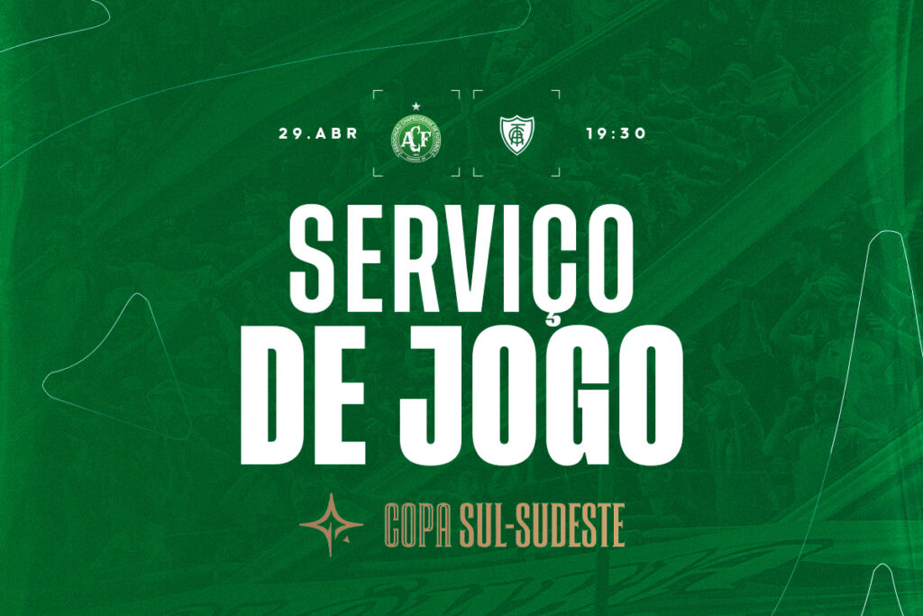 Partida pela Copa Sul-Sudeste acontece nesta quarta-feira com orientações importantes para torcedores - Foto Divulgação ACF