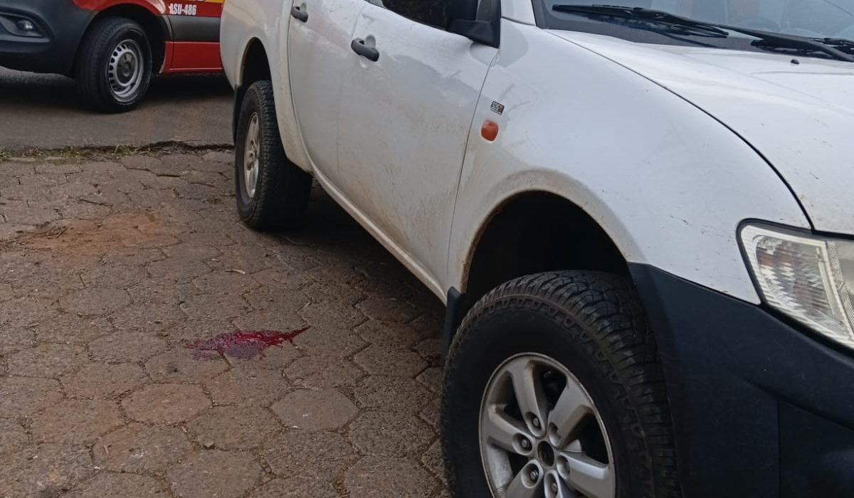 Vítima foi encontrada inconsciente e com suspeita de traumatismo cranioencefálico - Fotos Divulgação CBSC