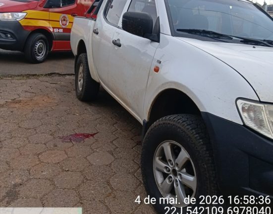 Vítima foi encontrada inconsciente e com suspeita de traumatismo cranioencefálico - Fotos Divulgação CBSC