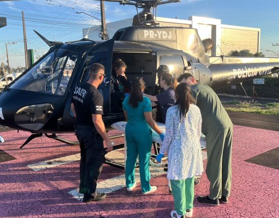 Criança sofre queimaduras graves após explosão de gás
