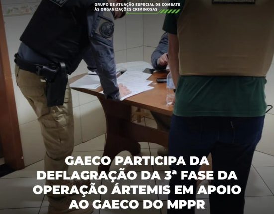 GAECO cumpre mandados em São Lourenço do Oeste durante nova fase da Operação Ártemis
