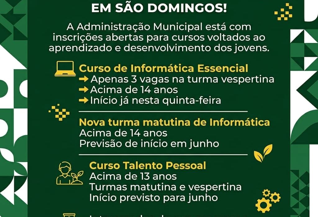 Foto Prefeitura de São Domingos