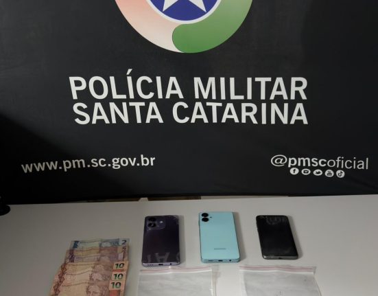 Casal é preso por tráfico de drogas em Xanxerê