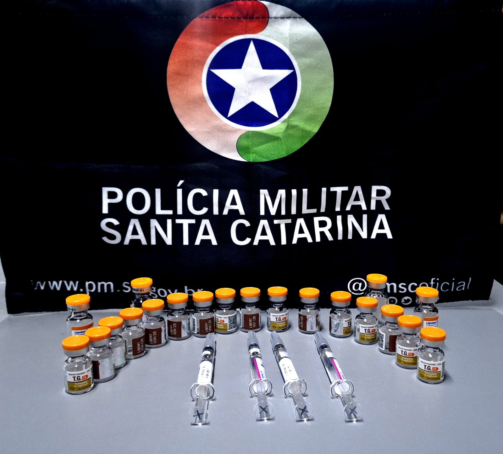 Polícia Militar apreende medicamento importado ilegalmente durante operação em Novo Horizonte