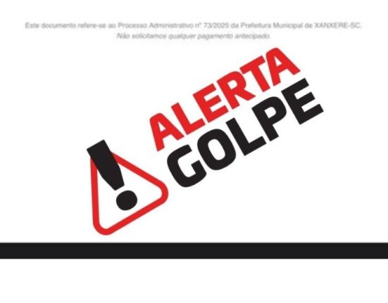 Prefeitura de Xanxerê alerta população sobre golpes aplicados em nome do município