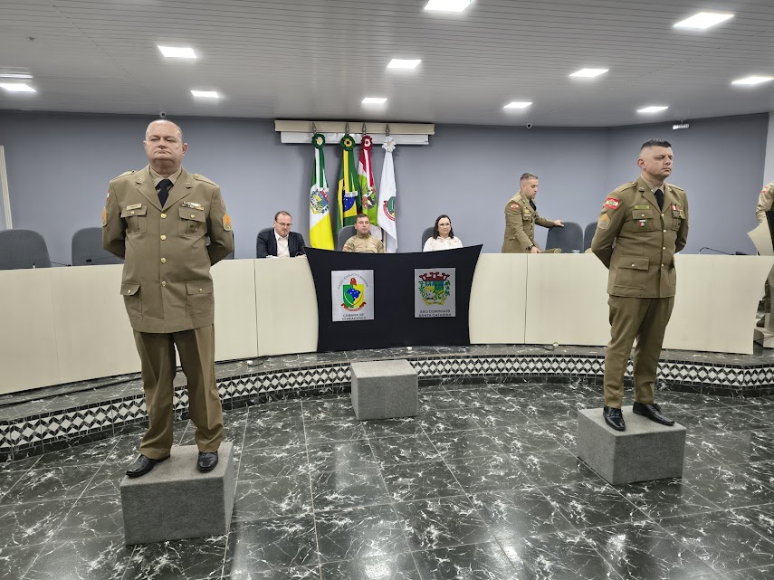 Polícia Militar realiza passagem de comando em São Domingos