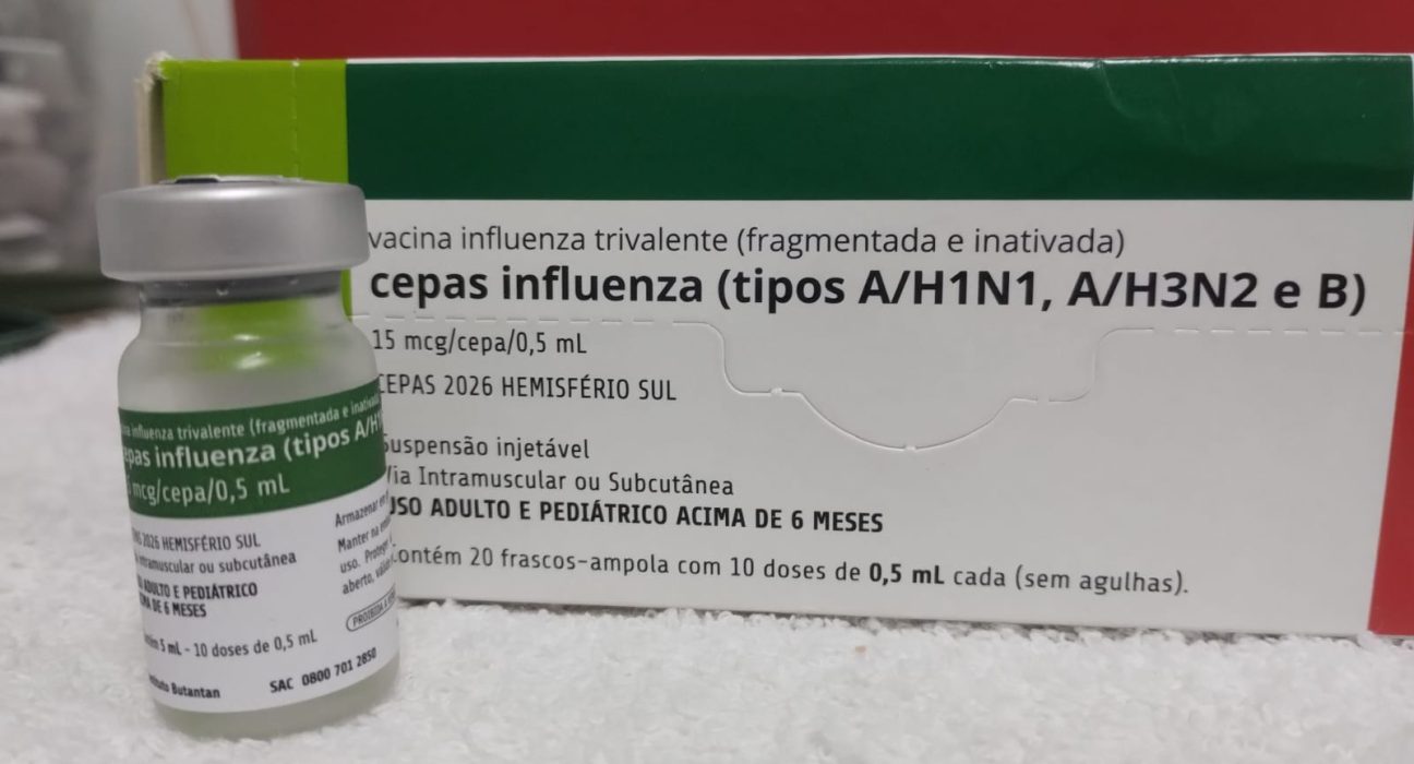 Vacina contra a gripe liberada para toda a população em São Domingos