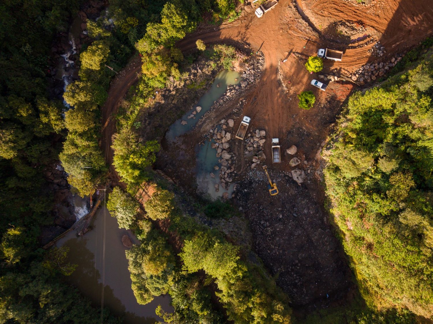Após 40 anos de espera, obra de macrodrenagem avança em Xanxerê