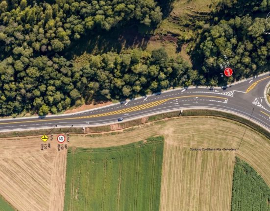 Nova ligação entre Cordilheira Alta e Chapecó, no Oeste de SC, será feita através do Contorno Viário do Caravaggio - Fotos Divulgação Prefeitura de Cordilheira Alta ND Mais