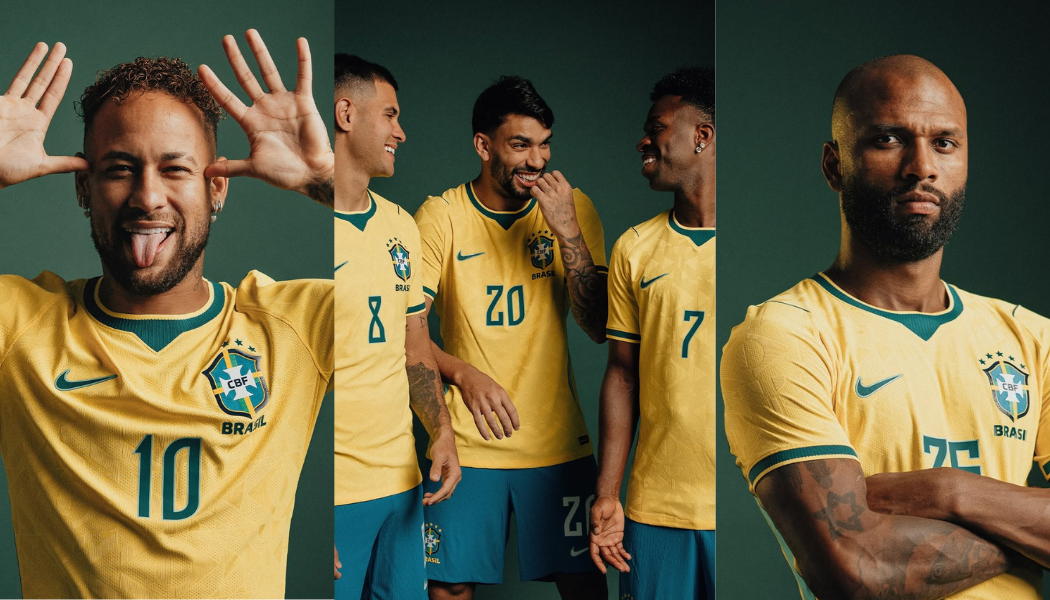 Camisa da Seleção Brasileira é eleita a segunda mais bonita da Copa do Mundo - Foto: Divulgação/CBF