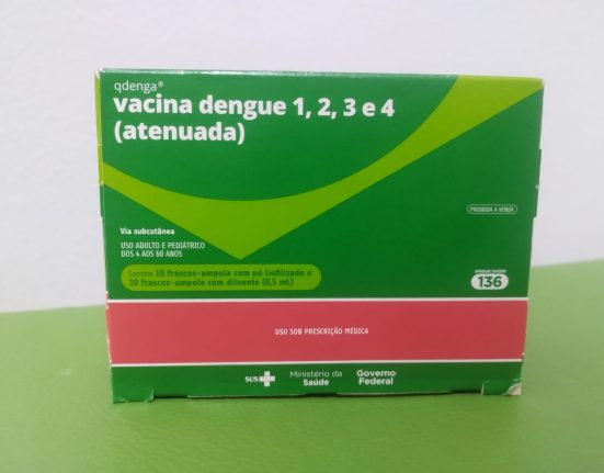 Vacinação contra a dengue segue disponível em São Domingos