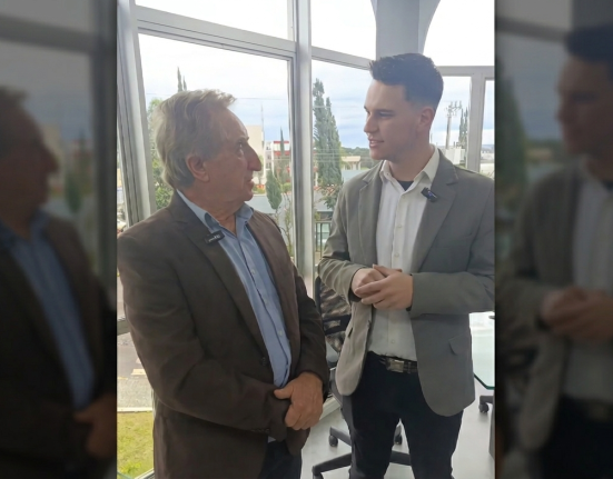 Prefeito Nerci Santin faz balanço positivo do primeiro semestre e anuncia novas obras de infraestrutura - Foto: Rádio Clube