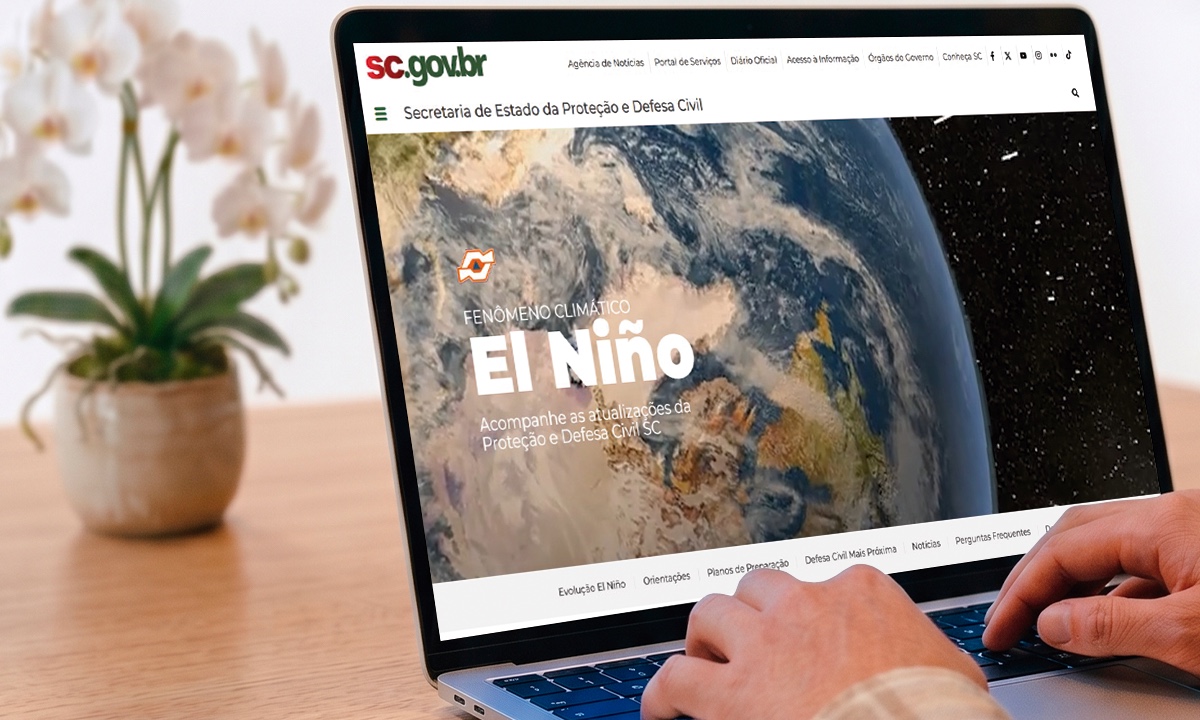 Santa Catarina lança página especial com informações e orientações sobre o fenômeno El Niño