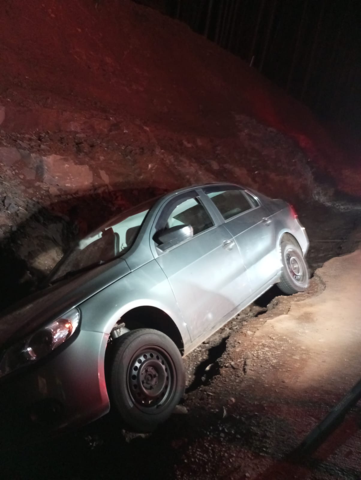 Idosa é resgatada após saída de pista e lateralização de veículo em Seara