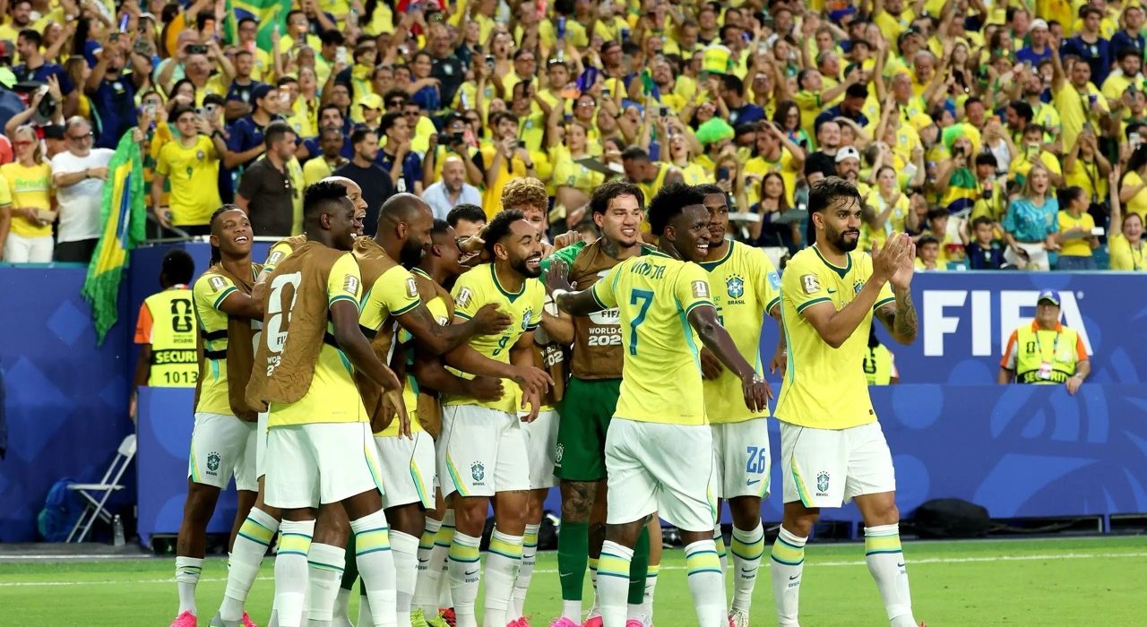 Brasil comemora vitória em cima da Escócia na última rodada do Grupo C - Foto Divulgação Fifa