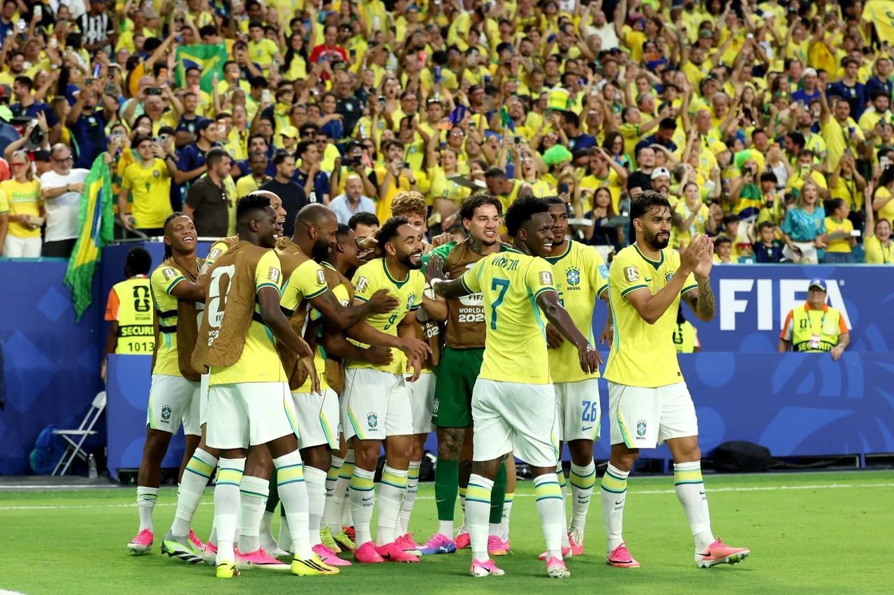 Brasil comemora vitória em cima da Escócia na última rodada do Grupo C - Foto Divulgação Fifa
