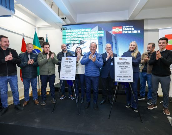Nova estrutura está oficialmente inaugurada - Fotos Leo Munhoz Secom GOVSC