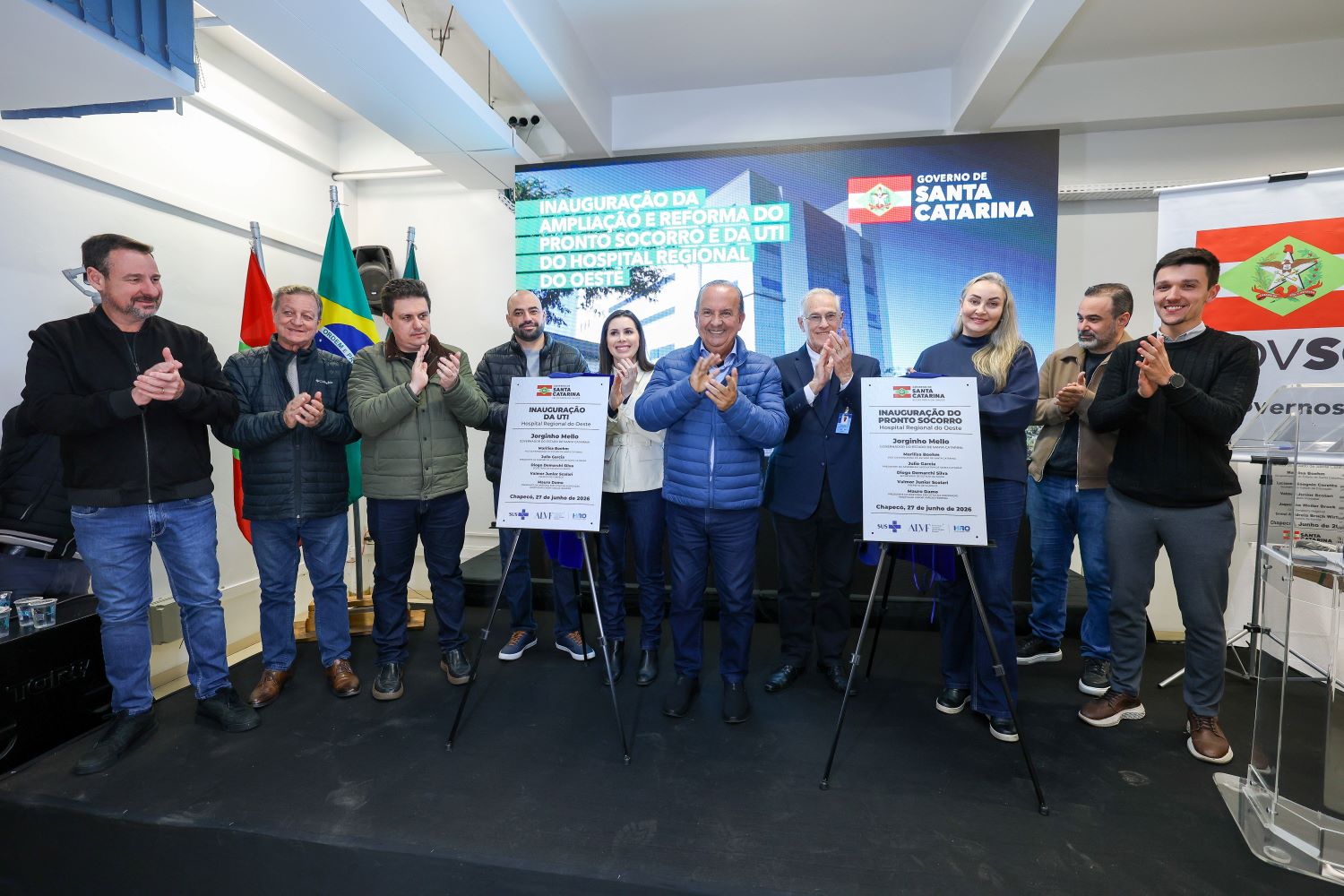 Nova estrutura está oficialmente inaugurada - Fotos Leo Munhoz Secom GOVSC