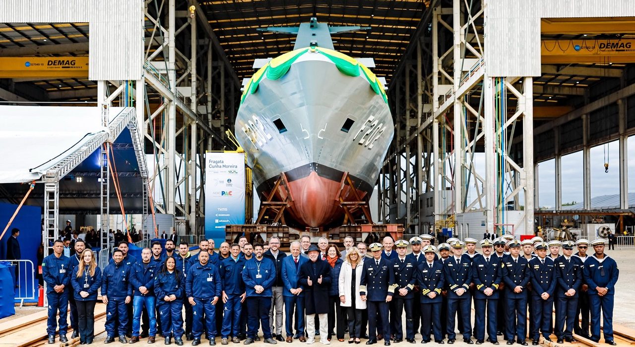 Fragata inicia fase de testes no mar antes de ser incorporada à Marinha - Fotos Ricardo Stuckert PR