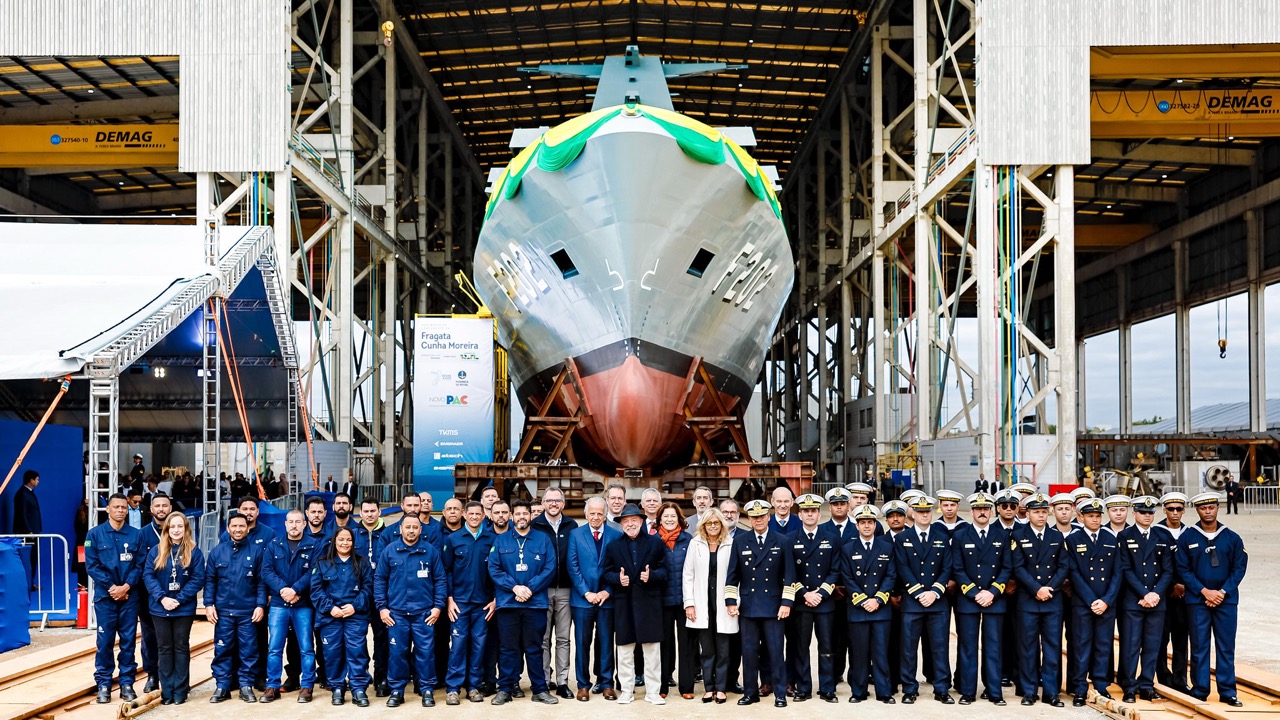 Fragata inicia fase de testes no mar antes de ser incorporada à Marinha - Fotos Ricardo Stuckert PR