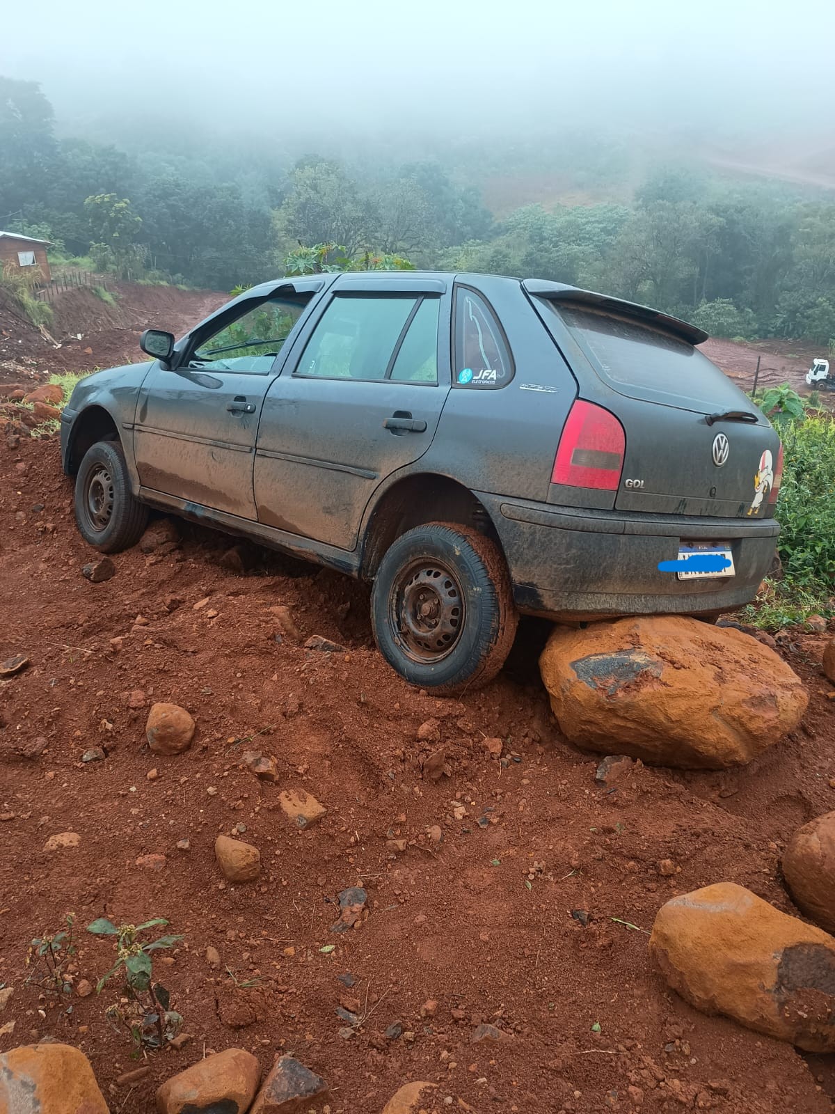 Homem foi localizado por um morador na tarde desta segunda-feira (29) - Foto Arquivo Pessoal ClicRDC