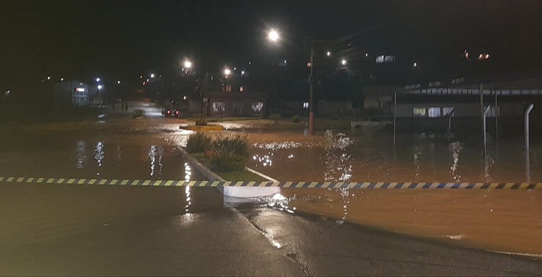 Cidades tiveram granizo, ventos fortes e chuva intensa - Foto Divulgação