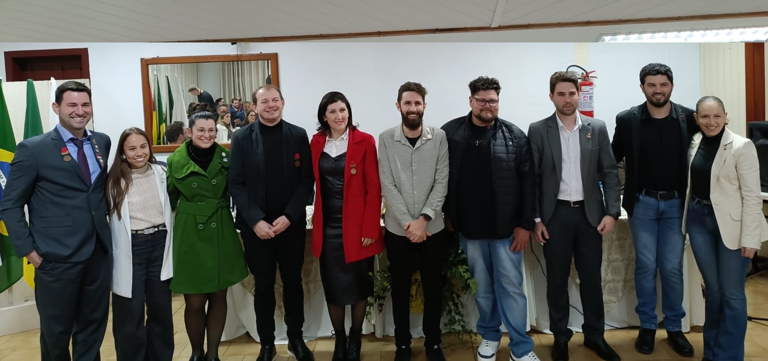 Equipe empossada do Rotaract de São Domingos - Gestão 26/27