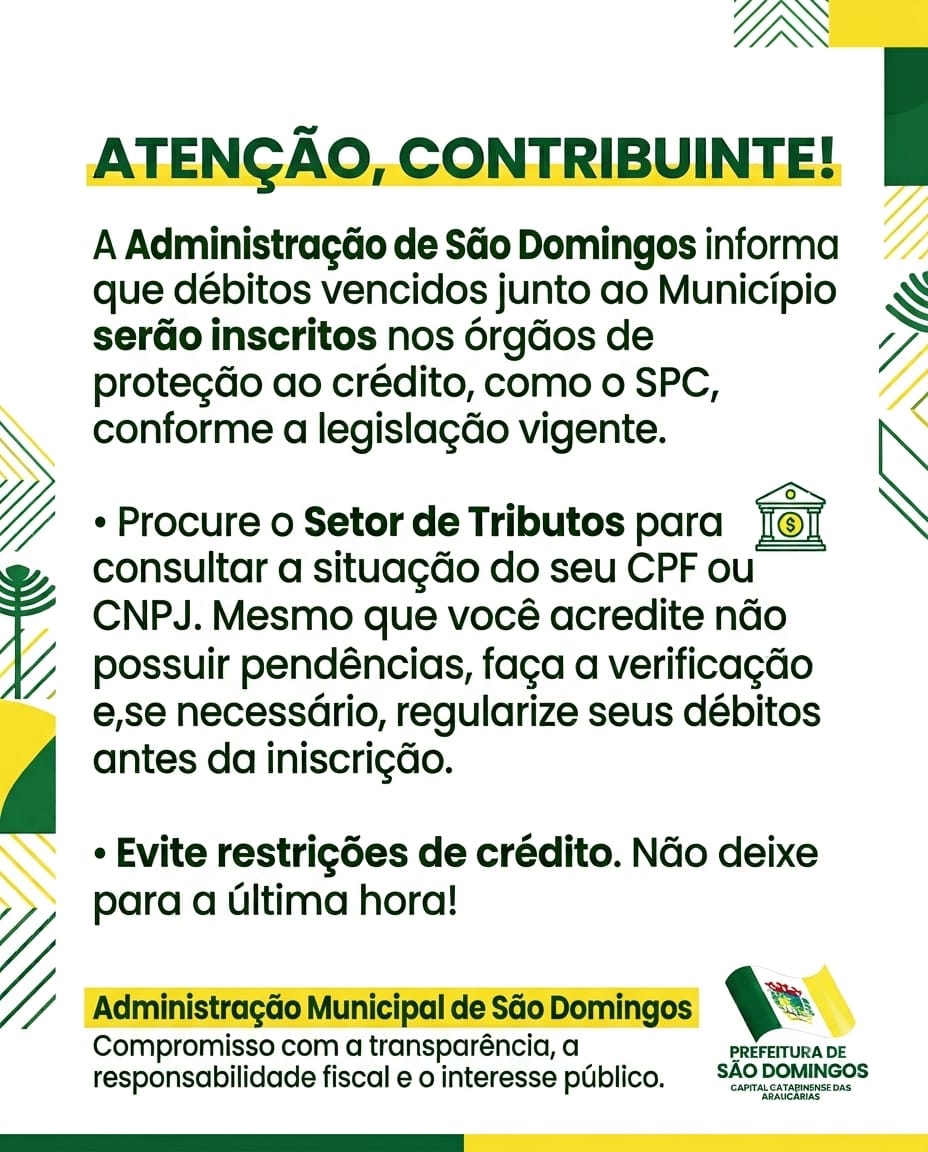 Foto Prefeitura de São Domingos