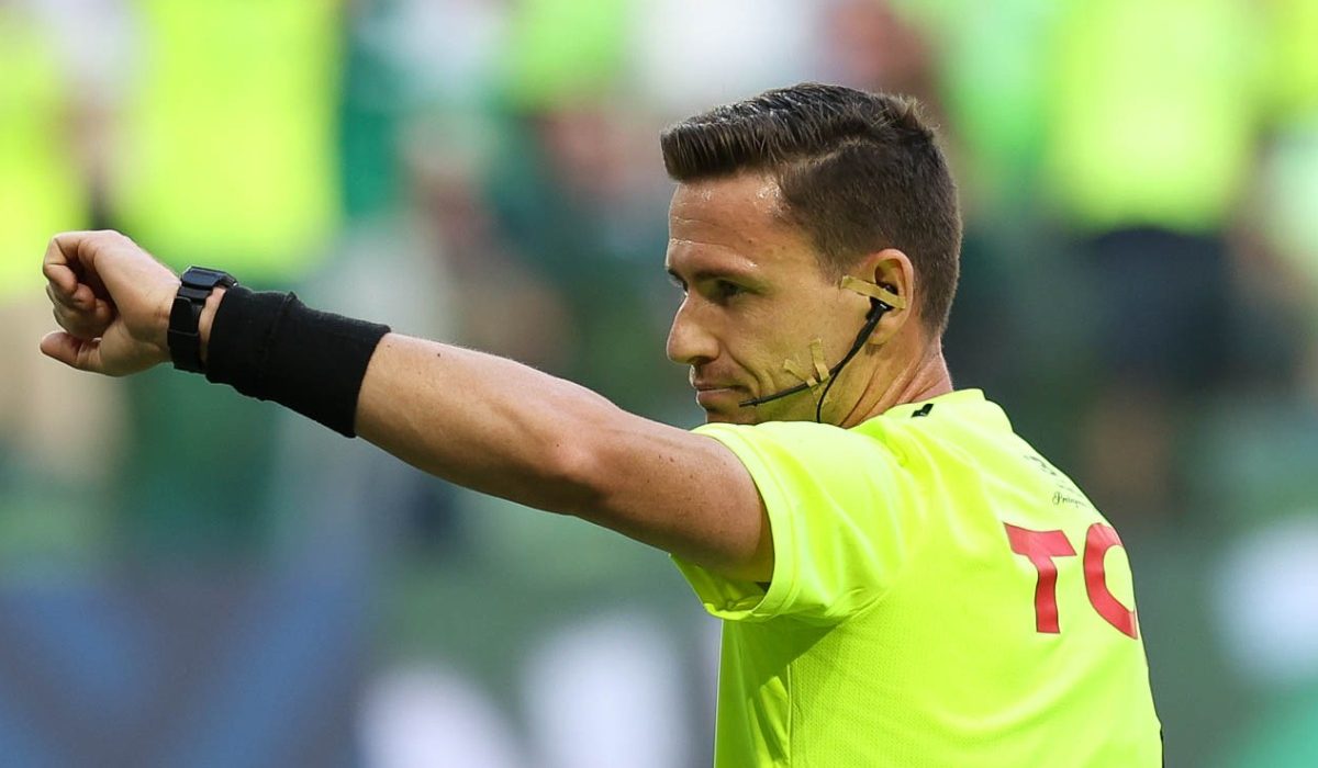 Árbitro Ramon Abatti Abel é natural de Turvo, no Sul de Santa Catarina - Foto Cesar Greco Palmeiras