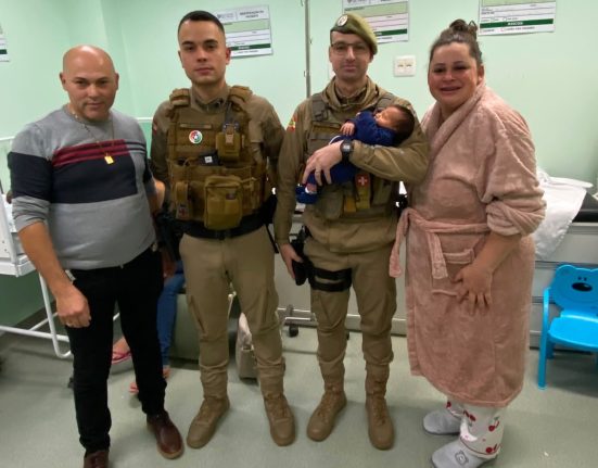 Ocorrência em Xanxerê foi registrada na tarde desta sexta-feira - Foto Polícia Militar