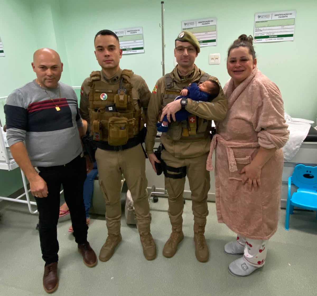 Ocorrência em Xanxerê foi registrada na tarde desta sexta-feira - Foto Polícia Militar