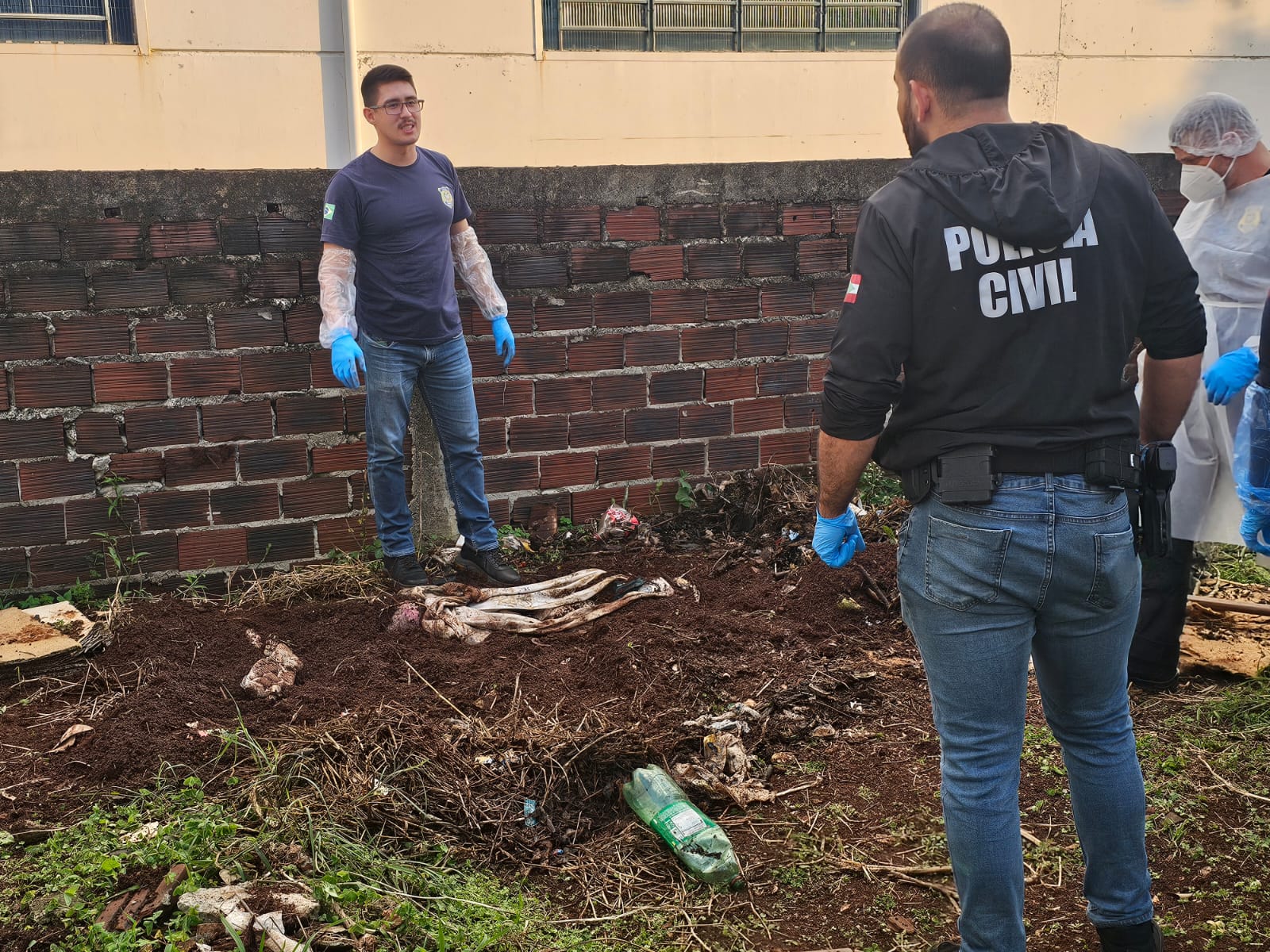 Idoso desaparecido é encontrado morto e dois homens são presos em Pinhalzinho