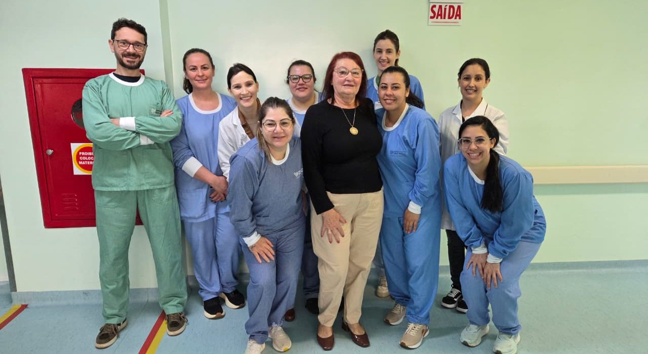 Gratidão em forma de solidariedade, ex-paciente doa fraldas ao HRSP - Fotos HRSP