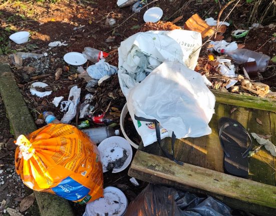 Novo descarte irregular de lixo revolta moradores no bairro Ari Bortoli